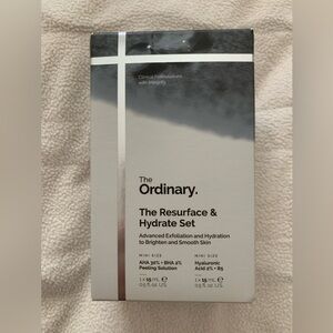 NIB The Ordinary Resurface & Hydrate Set - Gray and White